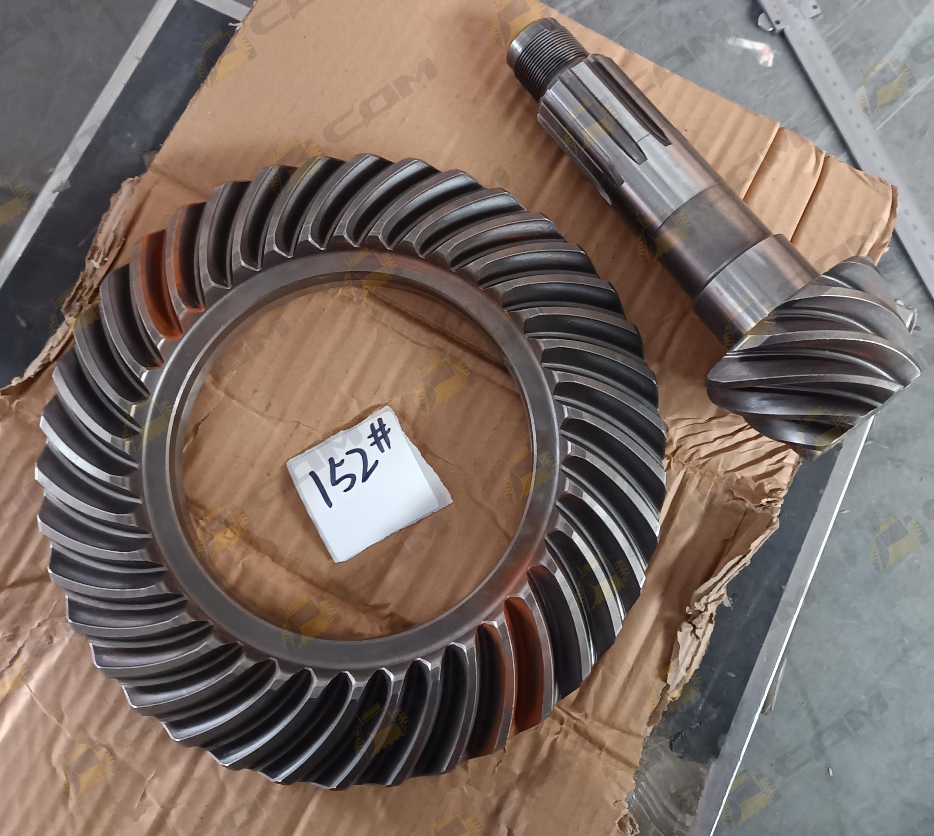 Коническая пара 38/9 переднего редуктора моста WZL110 Shanmon 388H B202618+B202617