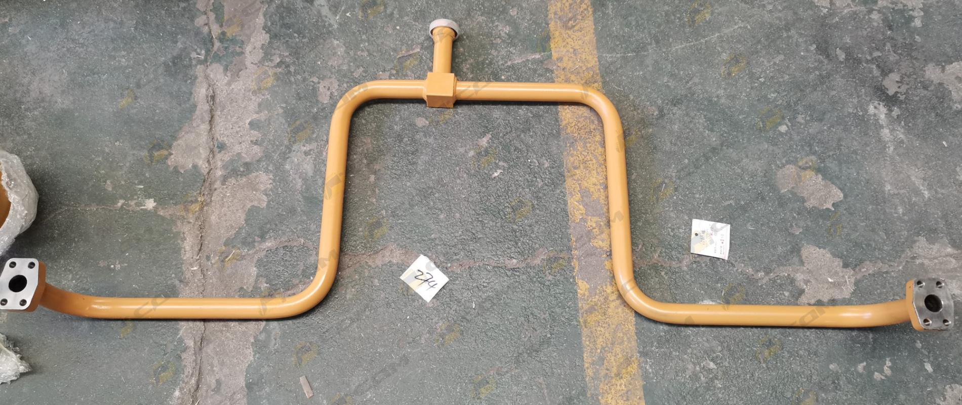 Трубка от гидрораспределителя к рвд цилиндра подъема стрелы LG855B 30807000210 LG855DII.07.01.05