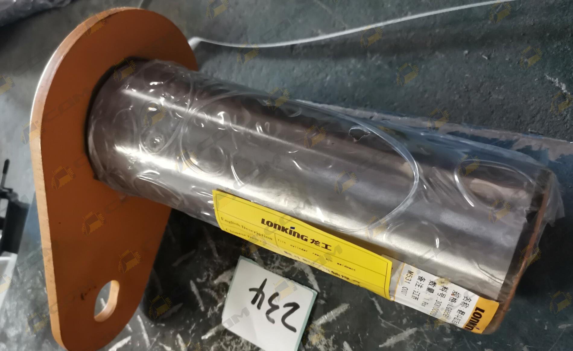 Палец цилиндра ковша к раме D=80 L=250 LG855B ОРИГИНАЛ 30810000762/LG855BⅣ.10.03